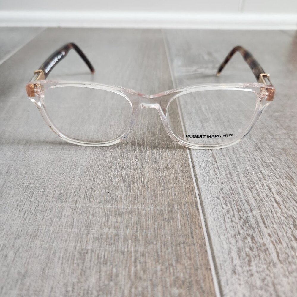 ROBERT MARC NYC Rose Crystal Glasses NIB Model  RMNYC 1000